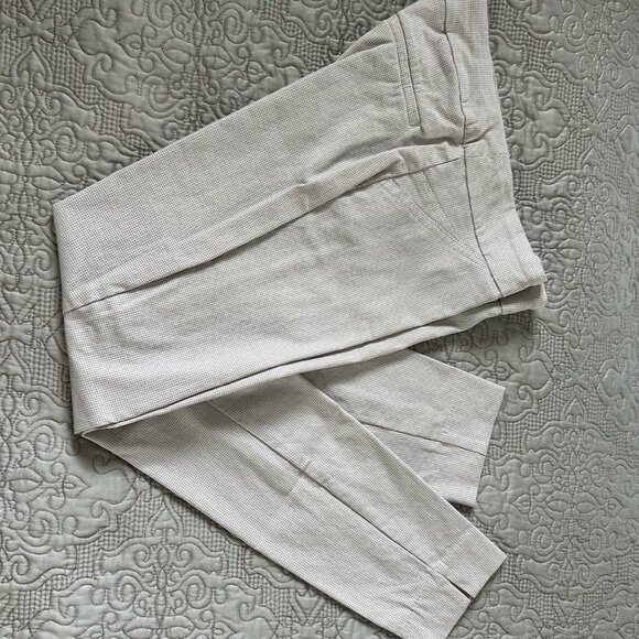 Willie Smith patterned slacks, elastic waist, size 10 - Picture 9 of 10